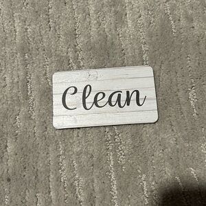 Clean/Dirty Dishwasher Magnet